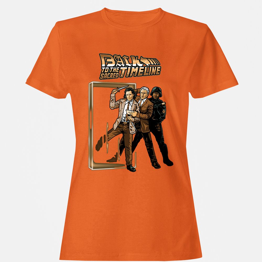 Women's T-Shirt - 5ZYWWG2Y - Orange - 11