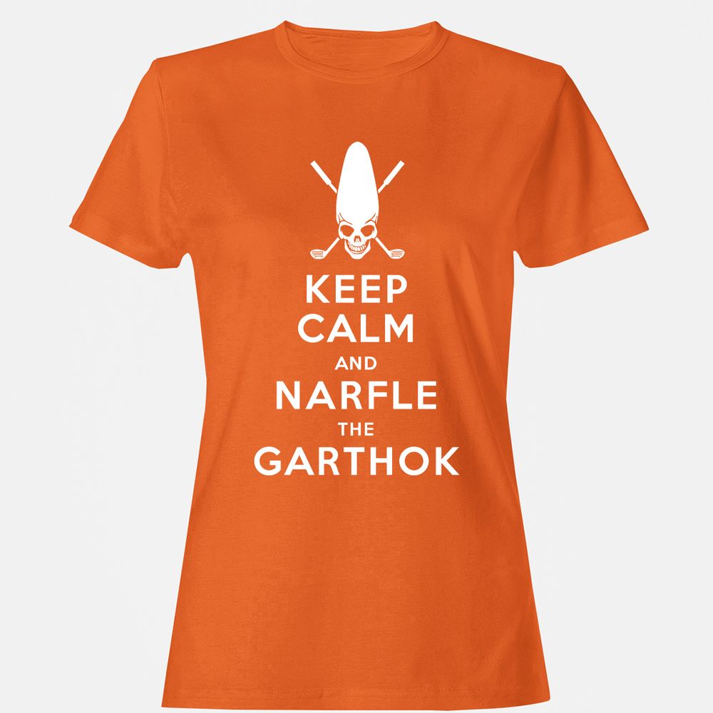 Women's T-Shirt - 4ZVSAN4W - Orange - 11