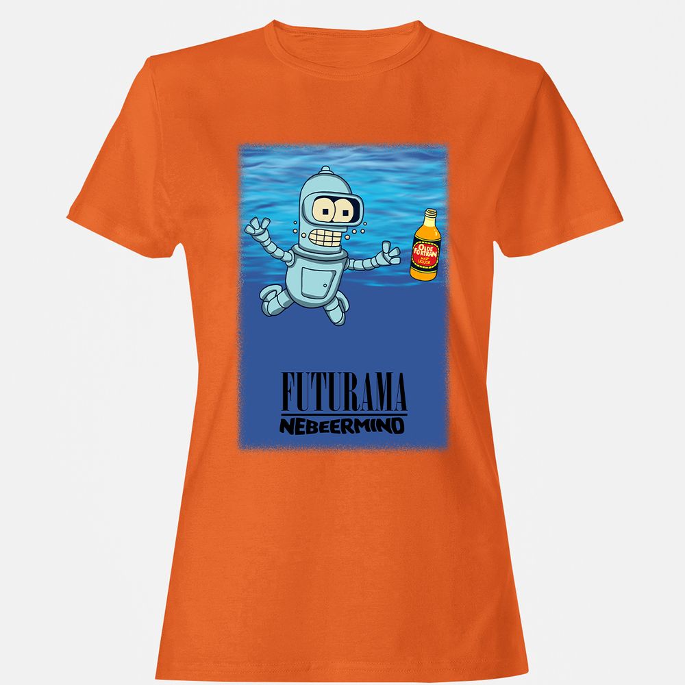 Women's T-Shirt - Q7EL8DZX - Orange - 11