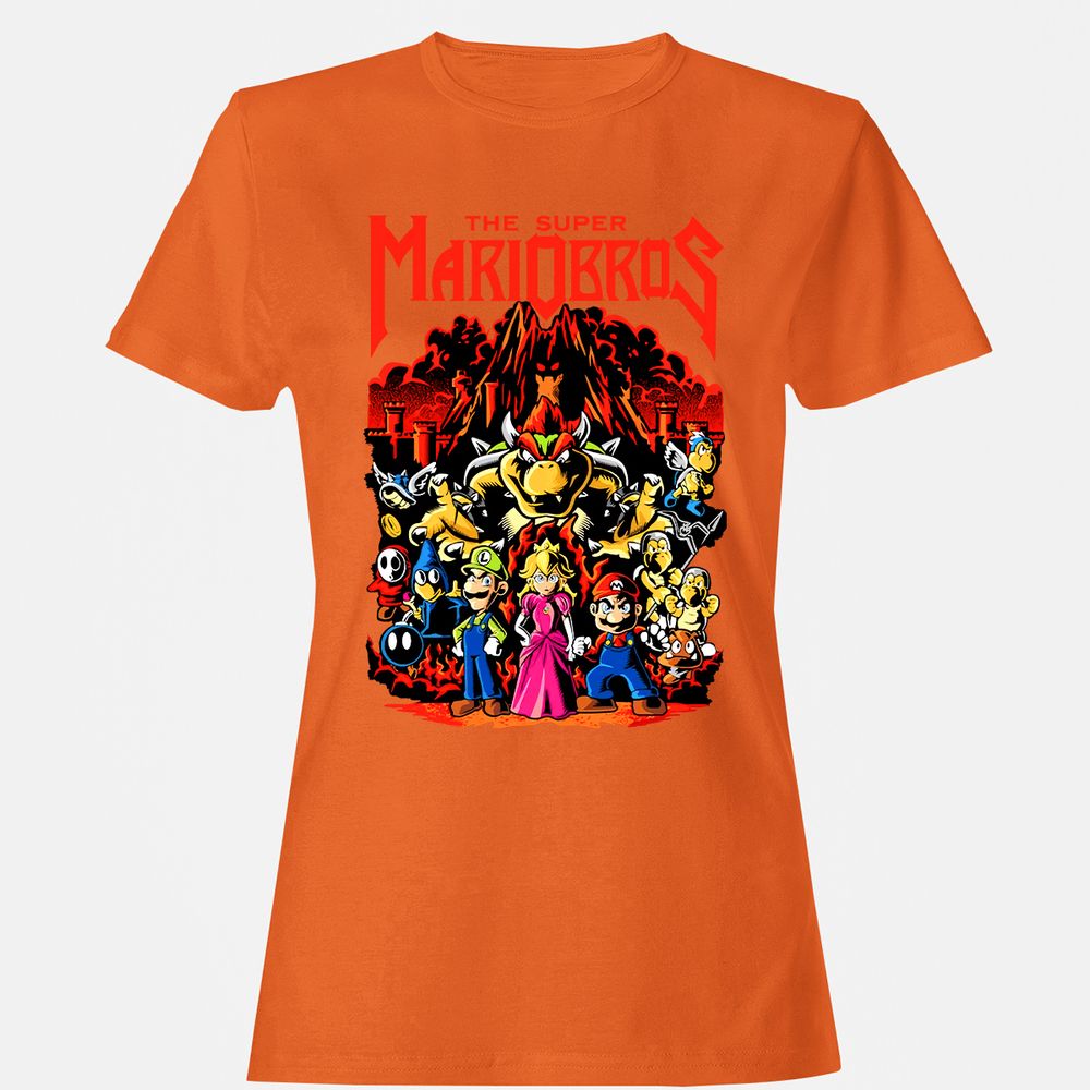 Women's T-Shirt - R34UBQSS - Orange - 11