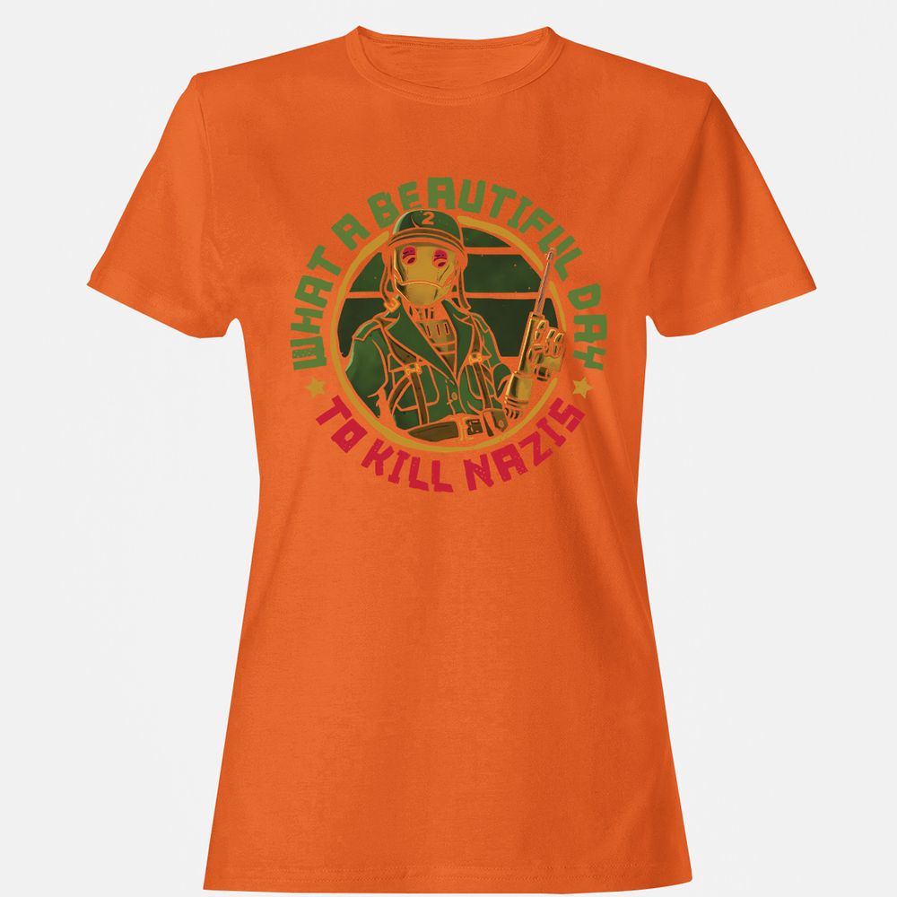Women's T-Shirt - 15CYP697 - Orange - 11