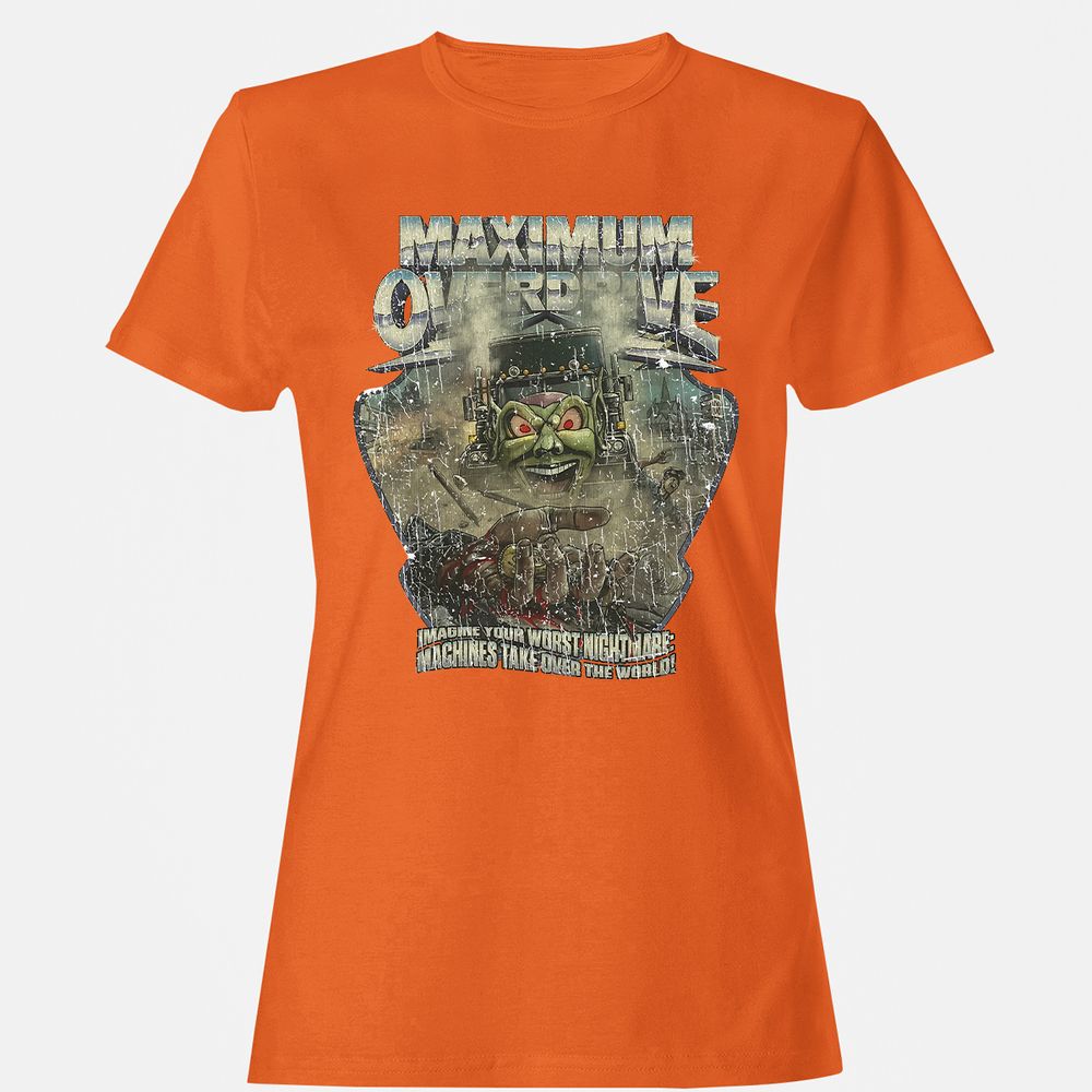 Women's T-Shirt - 9LKHMJFH - Orange - 11