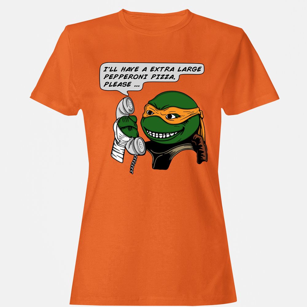 Women's T-Shirt - 2N8BSKQ4 - Orange - 11