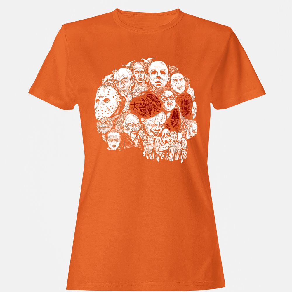 Women's T-Shirt - FMBFNE8Q - Orange - 11