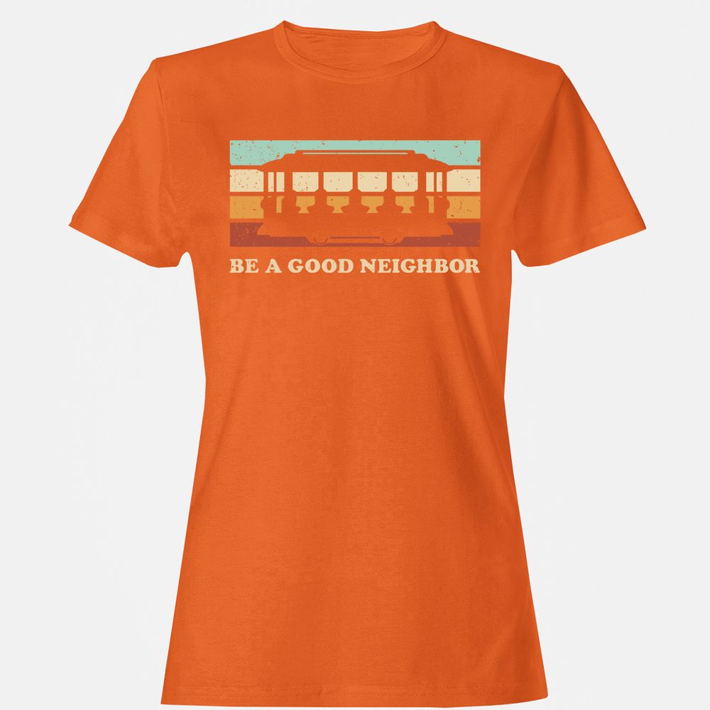 Women's T-Shirt - LDH58FY8 - Orange - 11
