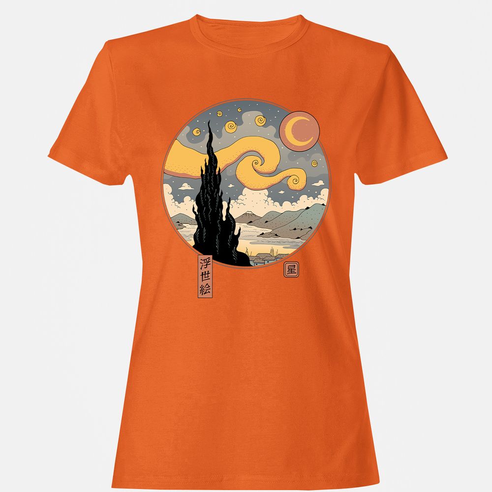 Women's T-Shirt - 5CEGACNE - Orange - 11