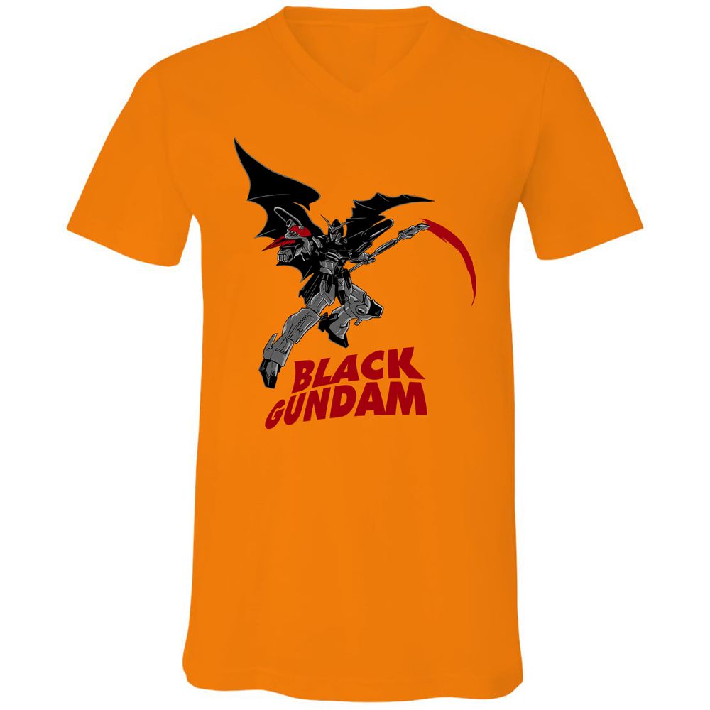 Unisex V-Neck T-Shirt - 1HRLHV6P - Orange - 11