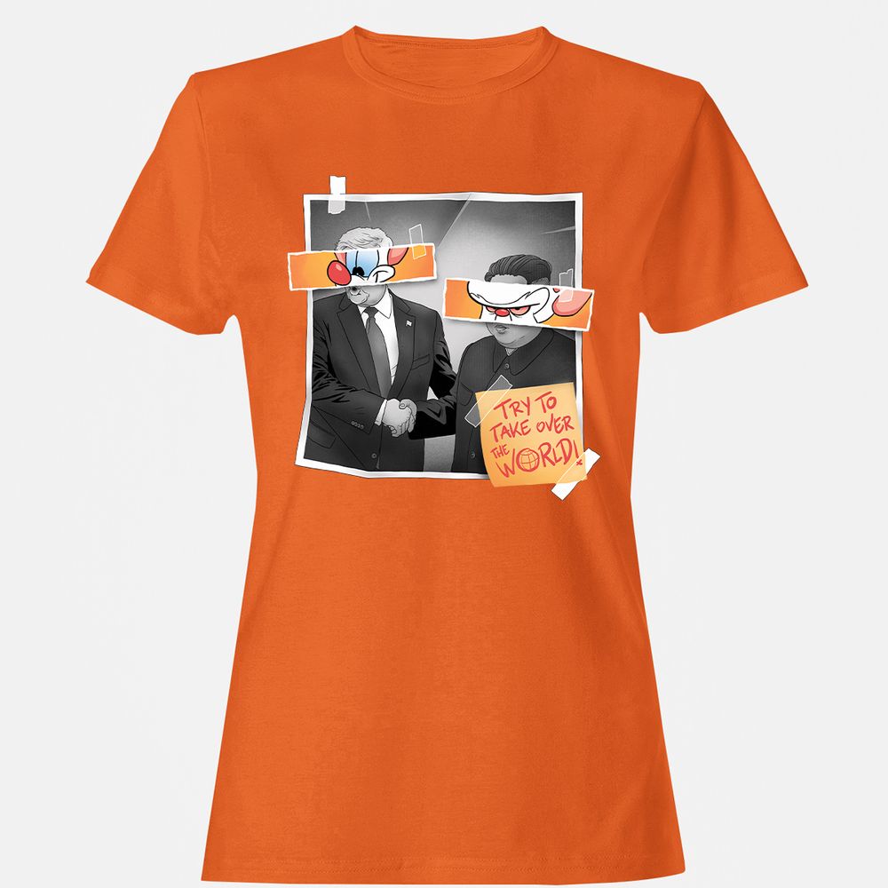 Women's T-Shirt - NHL3J7PQ - Orange - 11