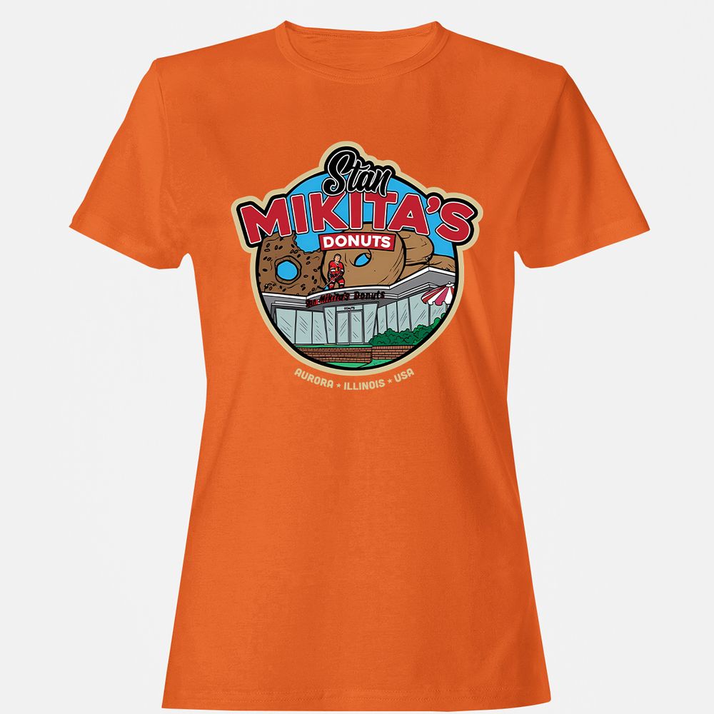 Women's T-Shirt - H3CEQLXD - Orange - 11