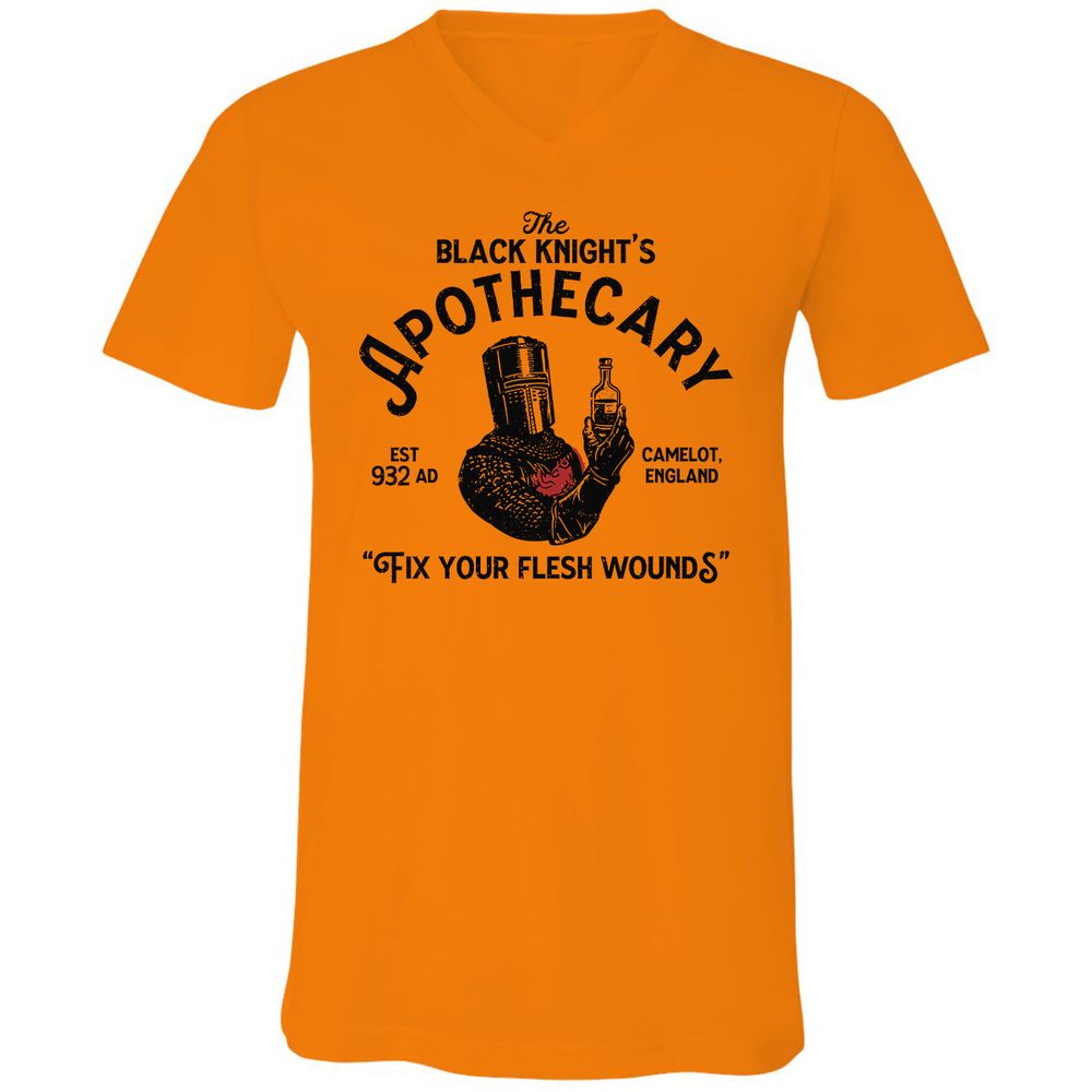 Unisex V-Neck T-Shirt - 2WSUWKB1 - Orange - 11