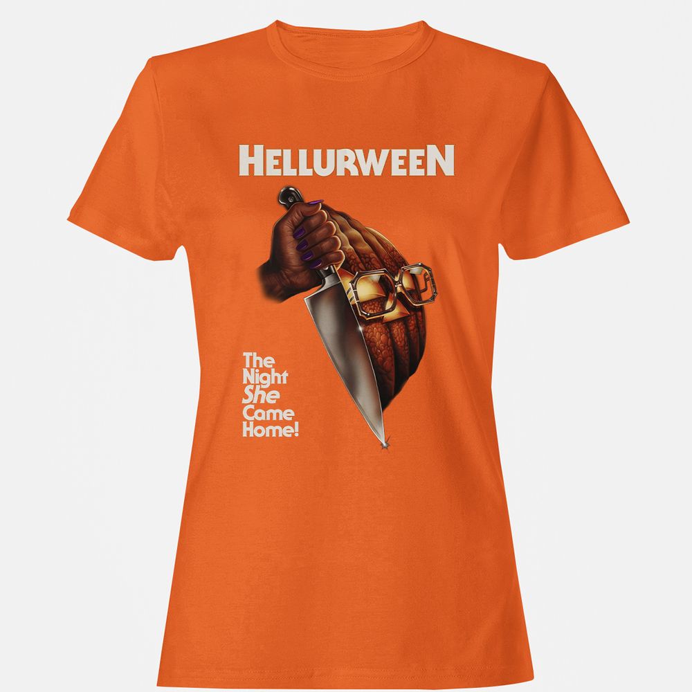 Women's T-Shirt - STP457GR - Orange - 11
