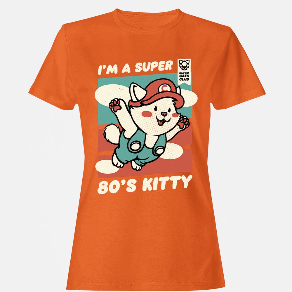 Women's T-Shirt - QGA4RECZ - Orange - 11