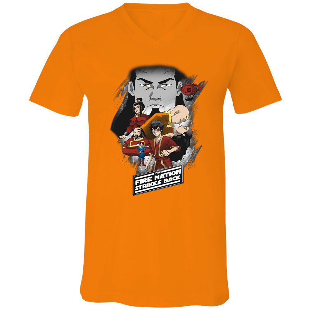 Unisex V-Neck T-Shirt - 2SYETPJV - Orange - 11