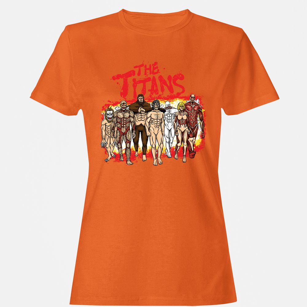 Women's T-Shirt - QMCADS3Z - Orange - 11