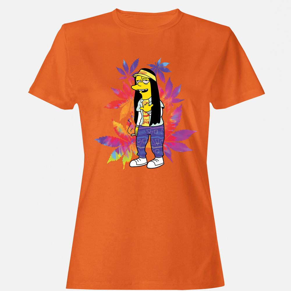 Women's T-Shirt - P662U1PY - Orange - 11