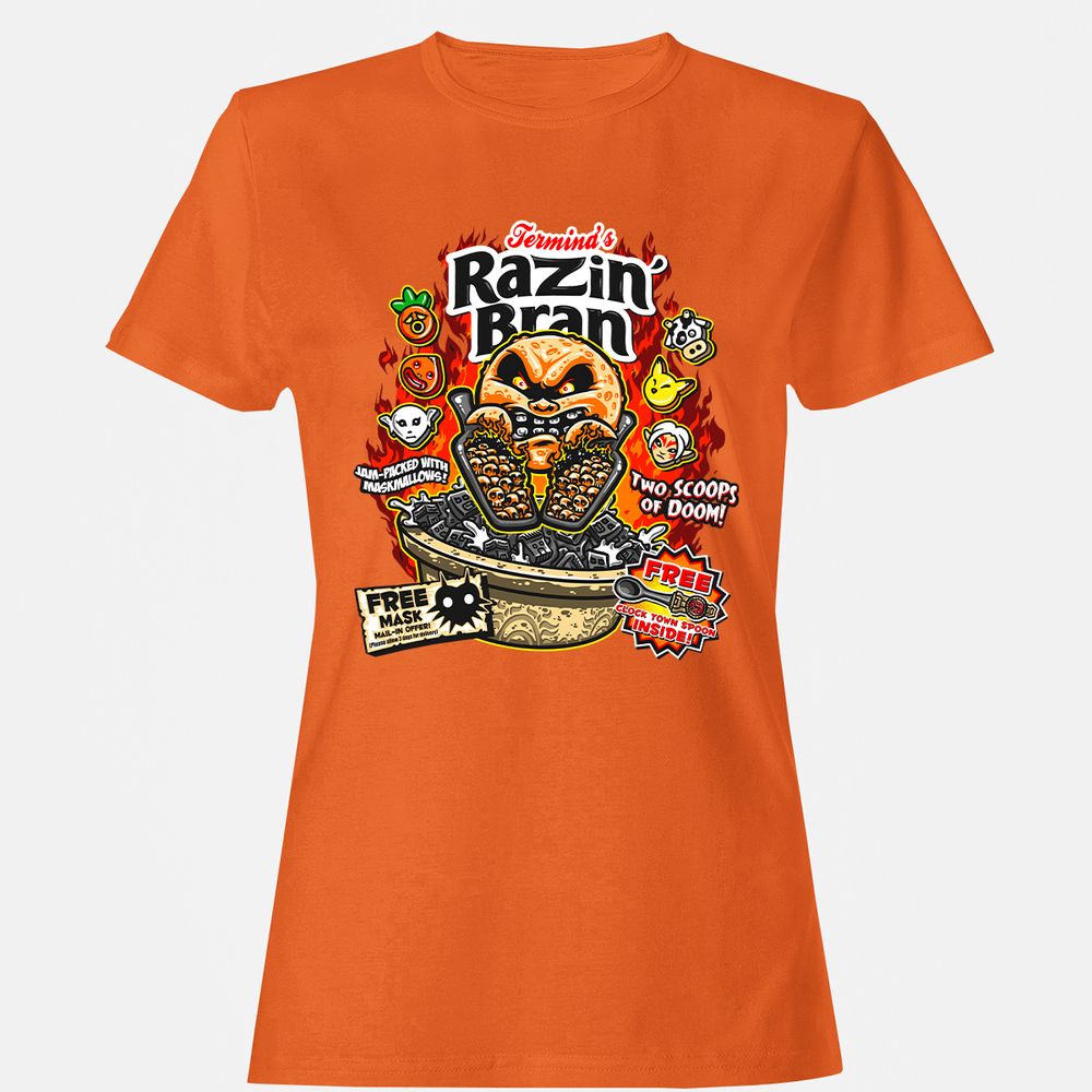 Women's T-Shirt - T4B3CSAZ - Orange - 11