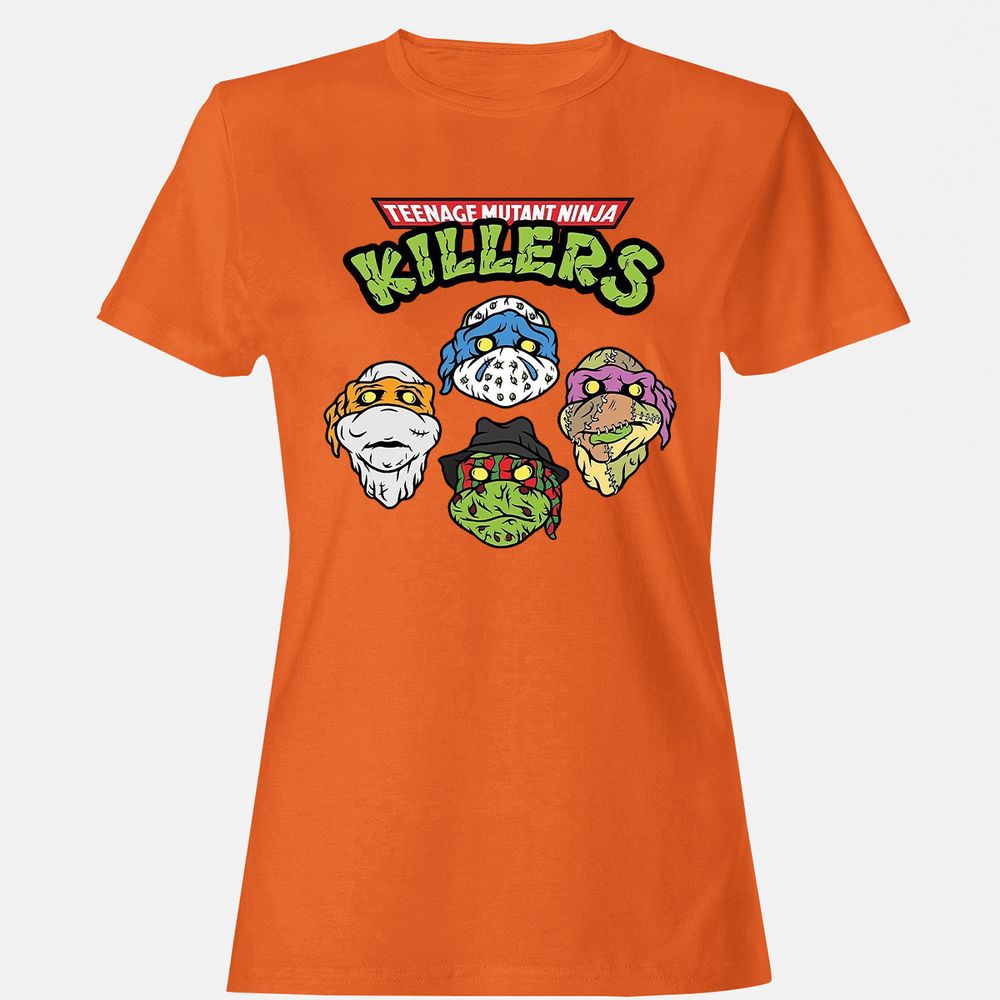 Women's T-Shirt - UQ7ZJSZ8 - Orange - 11