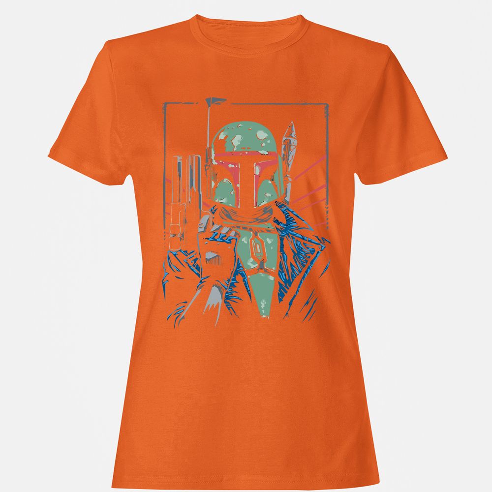 Women's T-Shirt - HGQRSK83 - Orange - 11