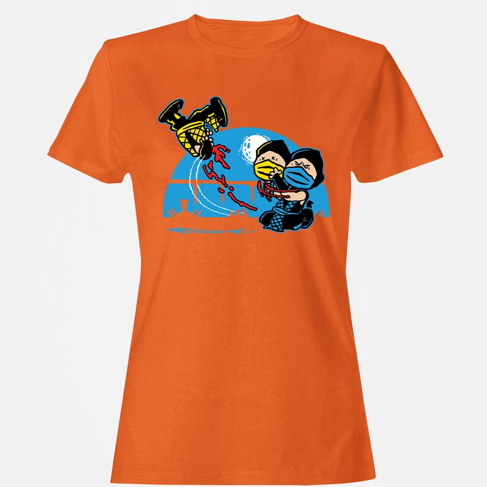 Women's T-Shirt - VHF5AKGY - Orange - 11
