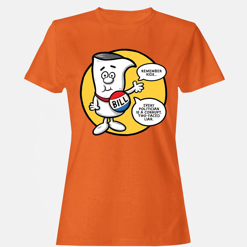 Women's T-Shirt - K9YZ7TZJ - Orange - 11
