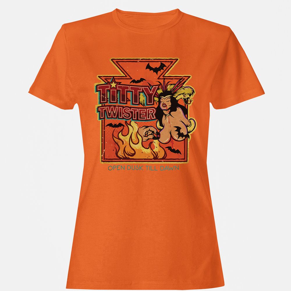 Women's T-Shirt - P6SLGHMD - Orange - 11