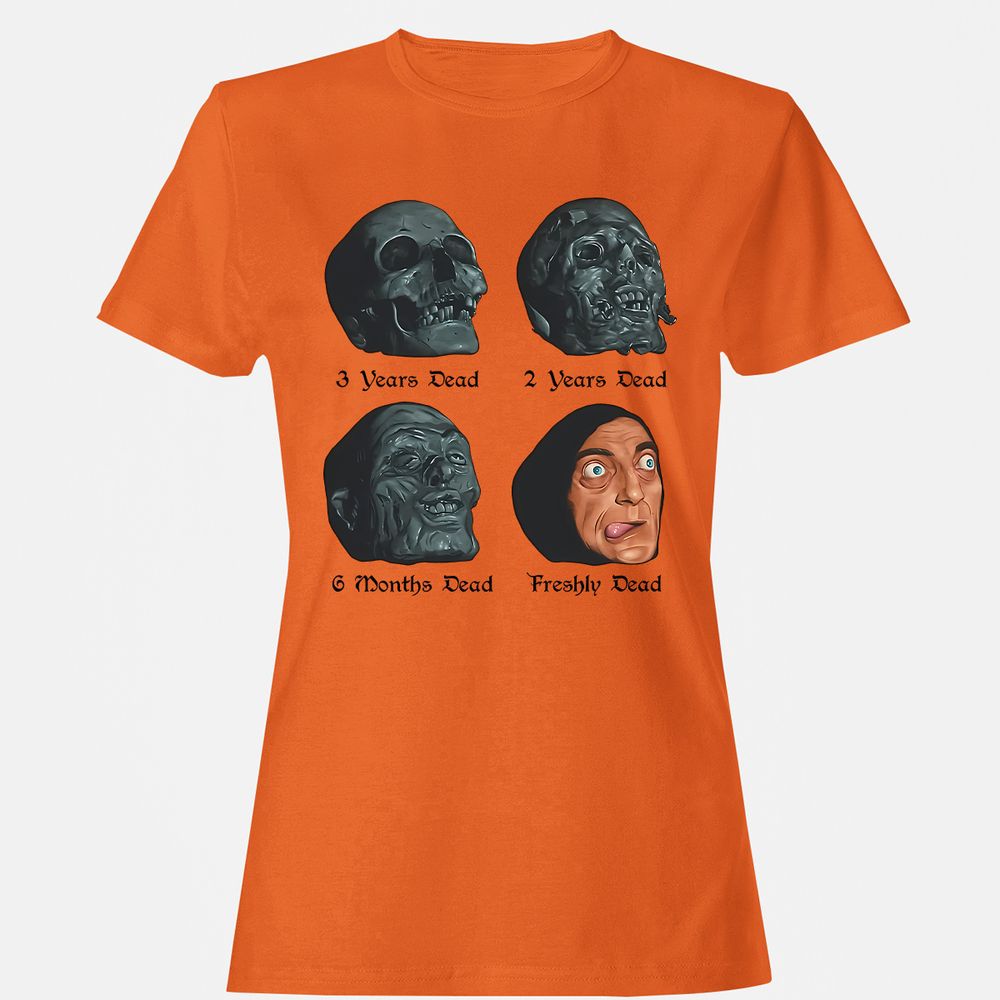 Women's T-Shirt - 6BS2R5M4 - Orange - 11