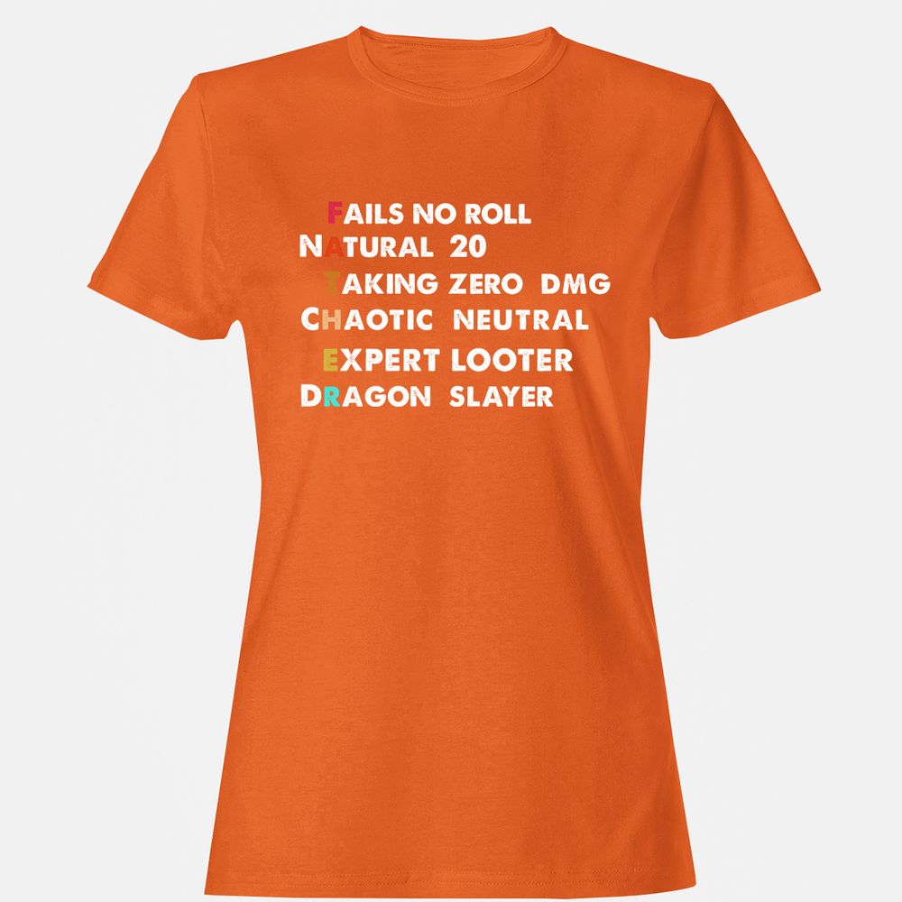 Women's T-Shirt - XF8GVSBN - Orange - 11