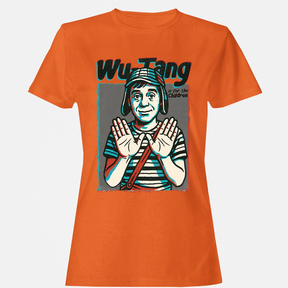 Women's T-Shirt - 7FENLU12 - Orange - 11