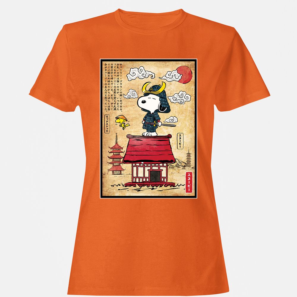 Women's T-Shirt - VD1GUPSR - Orange - 11