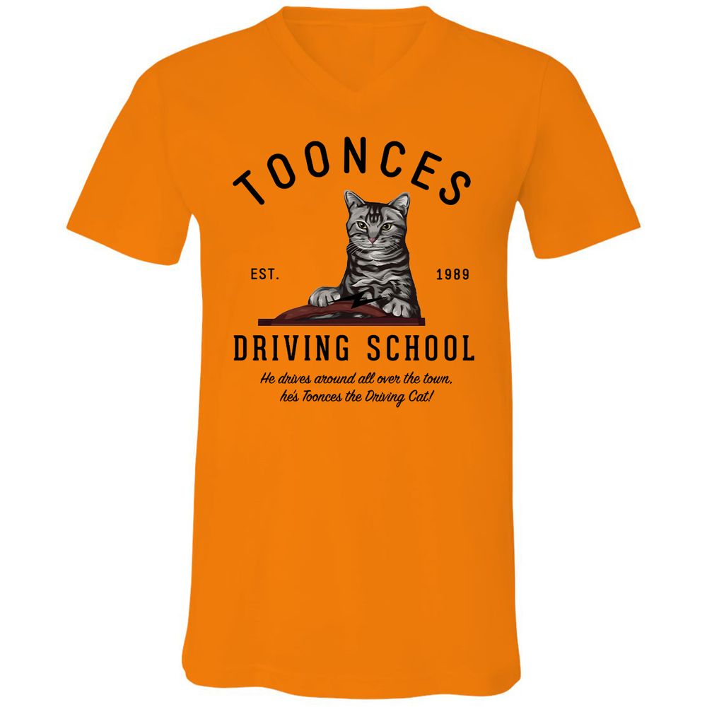 Funny Cat Driving School - Orange - 11
