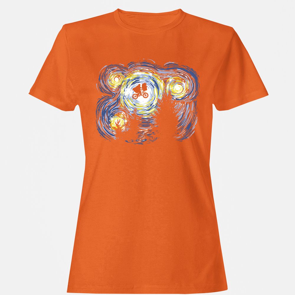 Women's T-Shirt - ZHU8NVCZ - Orange - 11