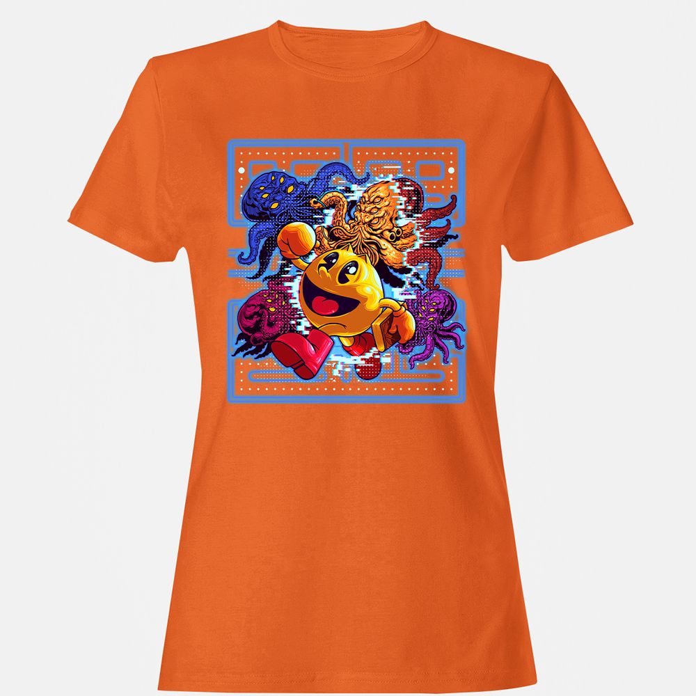 Women's T-Shirt - 9HKRQFV6 - Orange - 11