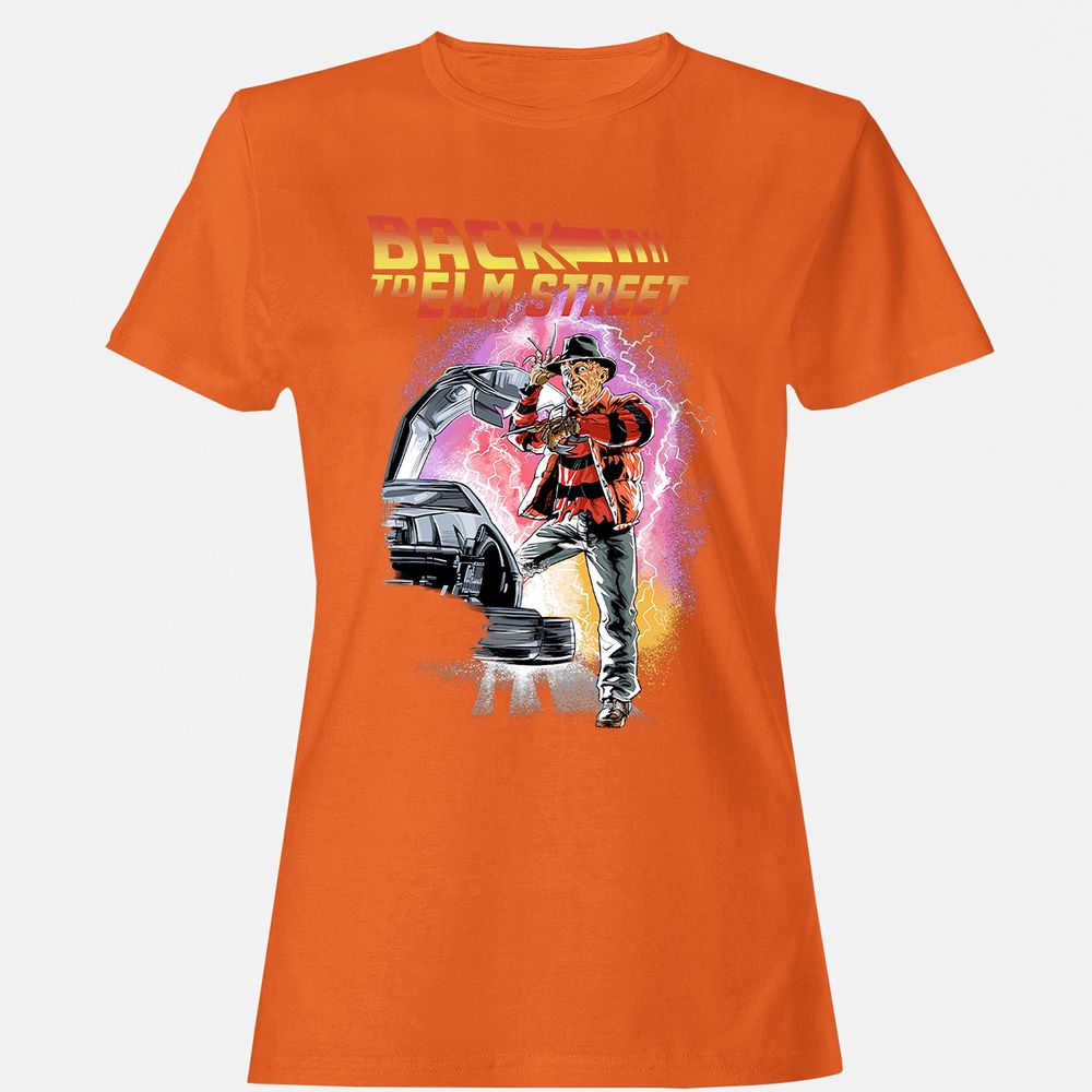 Women's T-Shirt - QHMZM2EE - Orange - 11
