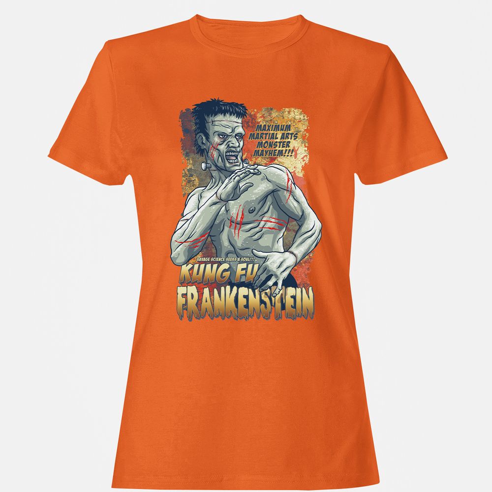Women's T-Shirt - JZXGYVZN - Orange - 11