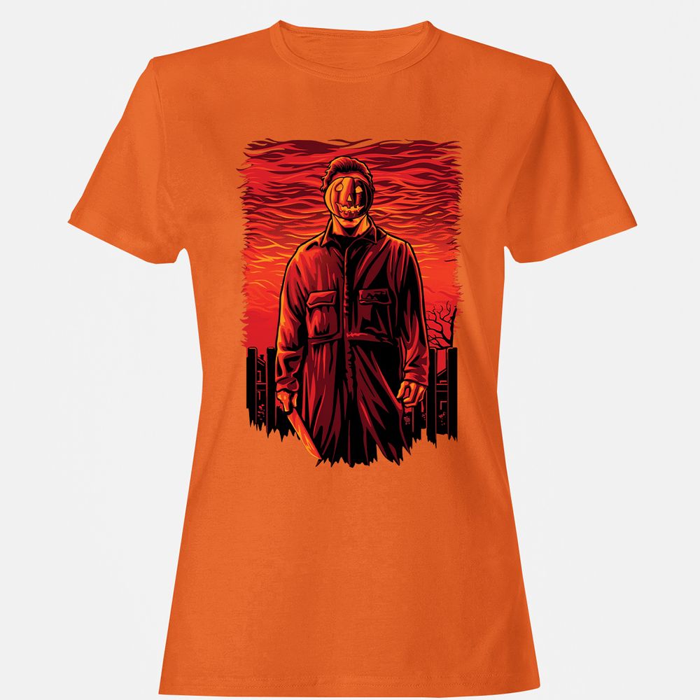 Women's T-Shirt - UZMW9HD7 - Orange - 11