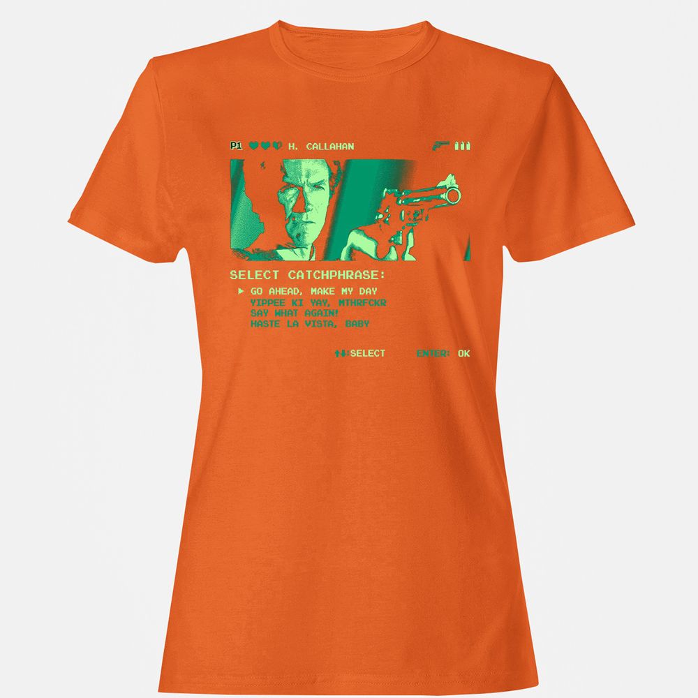 Women's T-Shirt - WYCQJH7H - Orange - 11