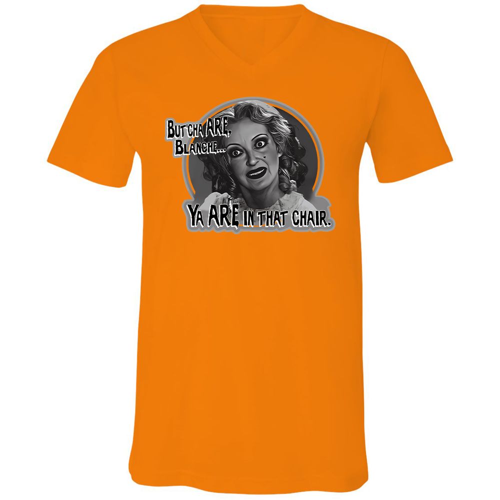 Unisex V-Neck T-Shirt - A5ZWCLLR - Orange - 11