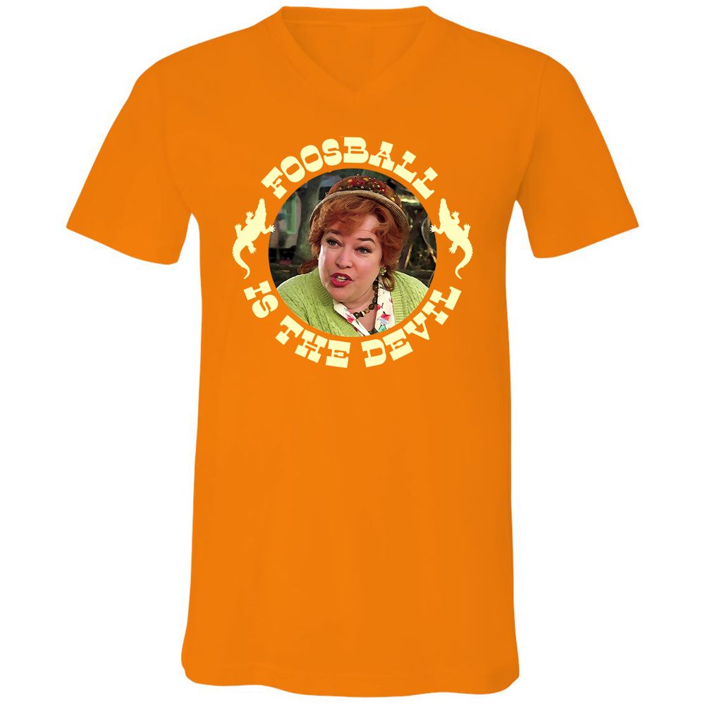 Unisex V-Neck T-Shirt - PVG95TTC - Orange - 11