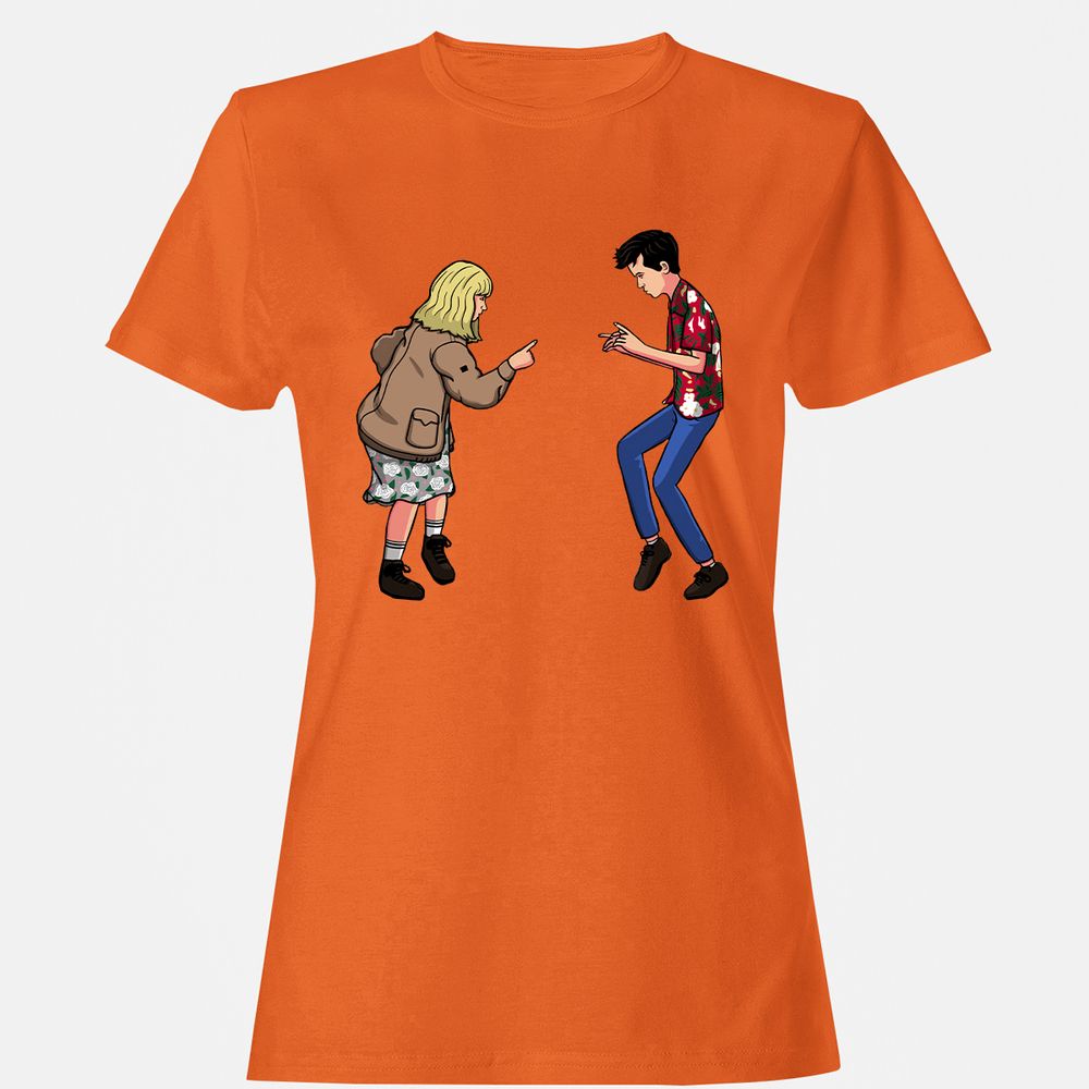 Women's T-Shirt - V34V9ZJ6 - Orange - 11