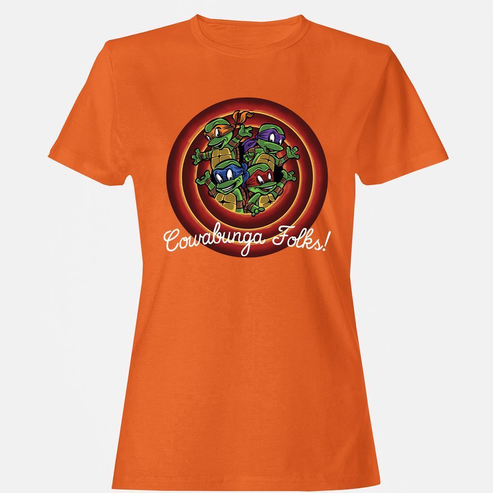 Women's T-Shirt - X4NX3RH6 - Orange - 11