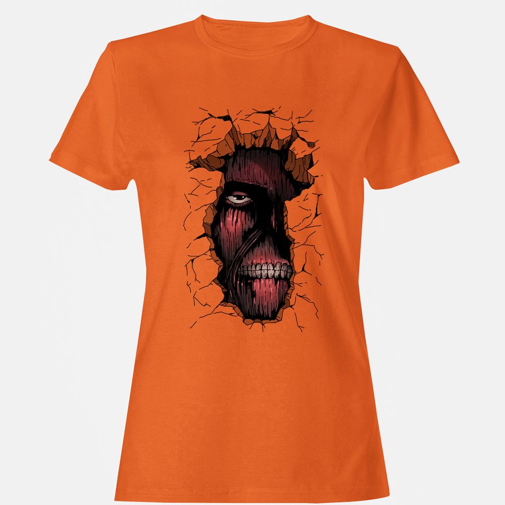 Women's T-Shirt - TZ5JLR8M - Orange - 11