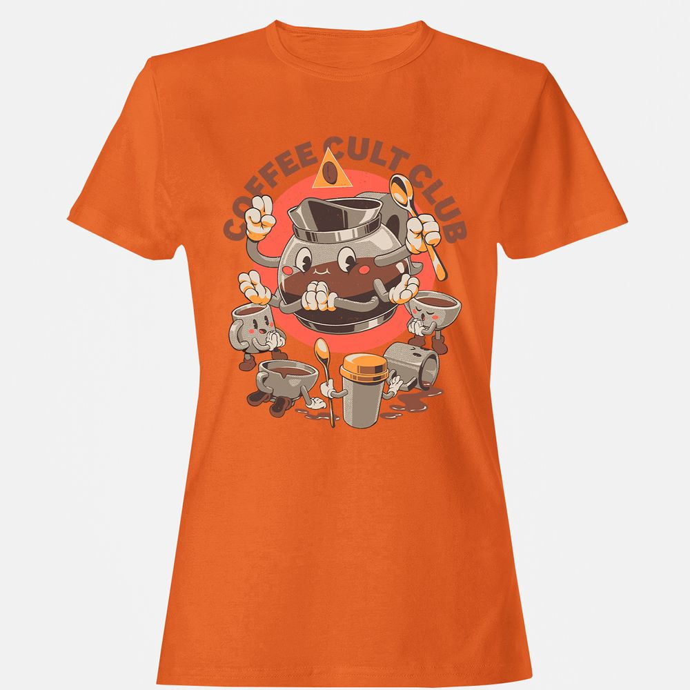 Women's T-Shirt - 6T5B868V - Orange - 11
