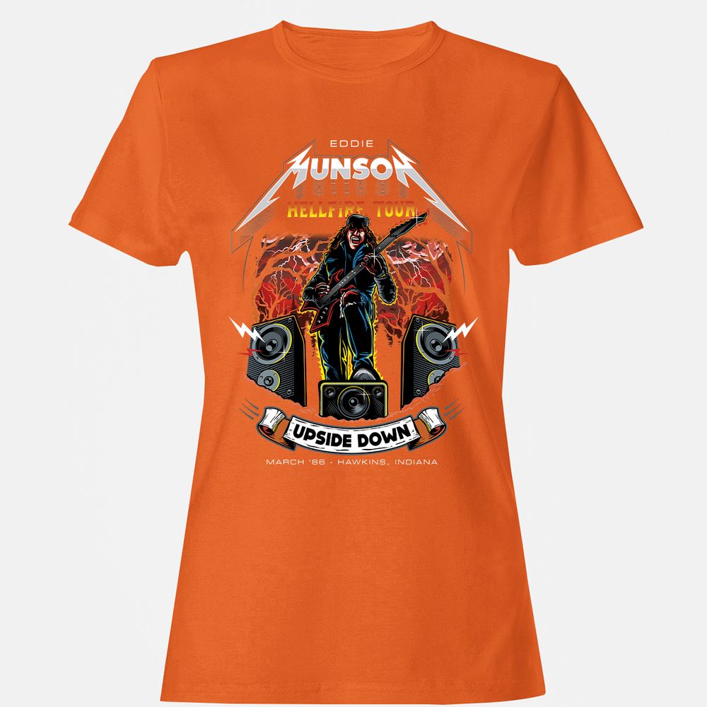 Women's T-Shirt - 8F49U4CM - Orange - 11