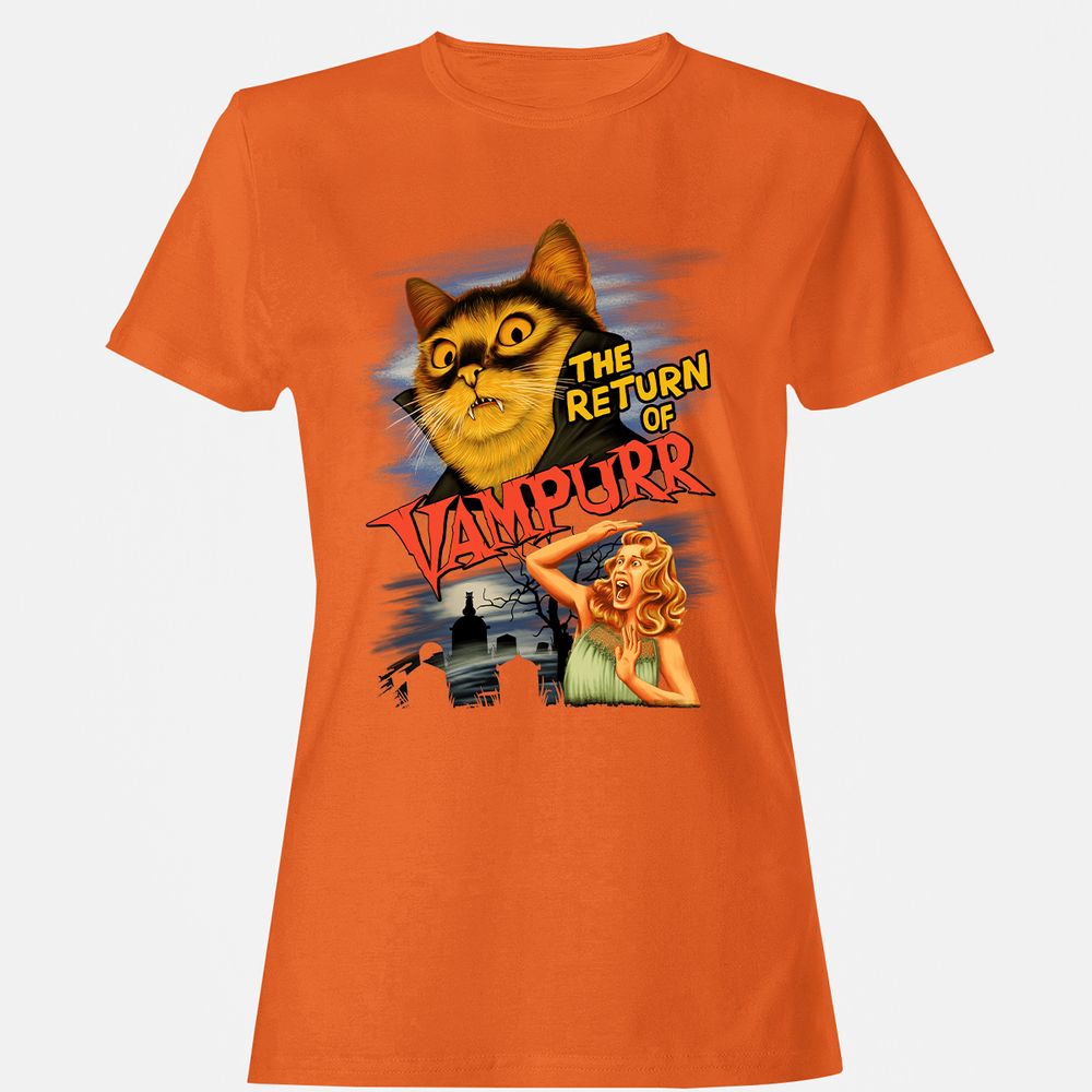 Women's T-Shirt - ZEKHCJ5E - Orange - 11