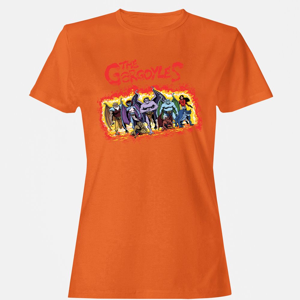 Women's T-Shirt - 1CFT3KQW - Orange - 11