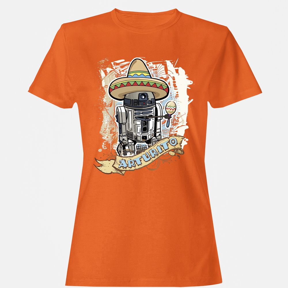 Women's T-Shirt - XQ1TSSE7 - Orange - 11