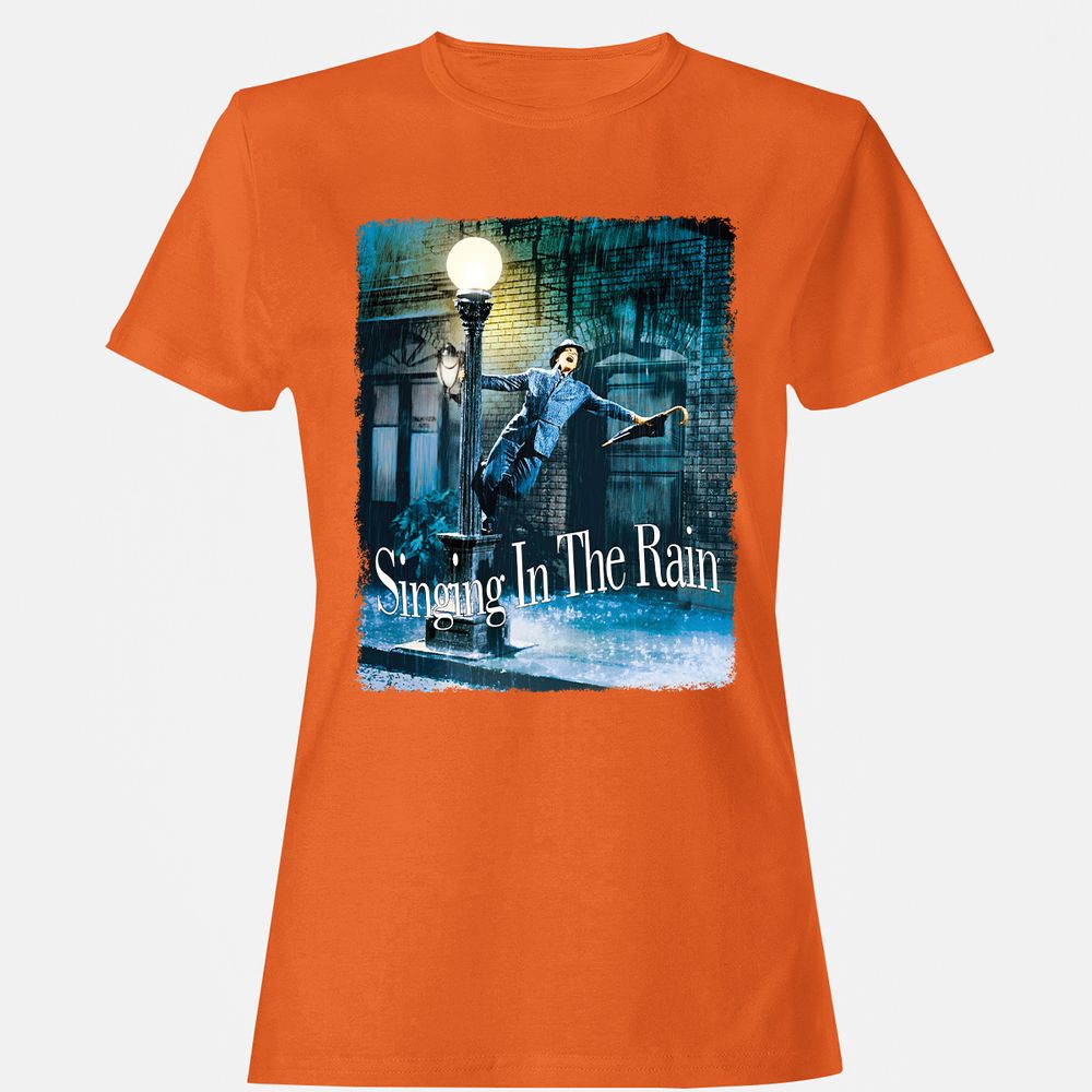 Women's T-Shirt - J7F3YJZ9 - Orange - 11