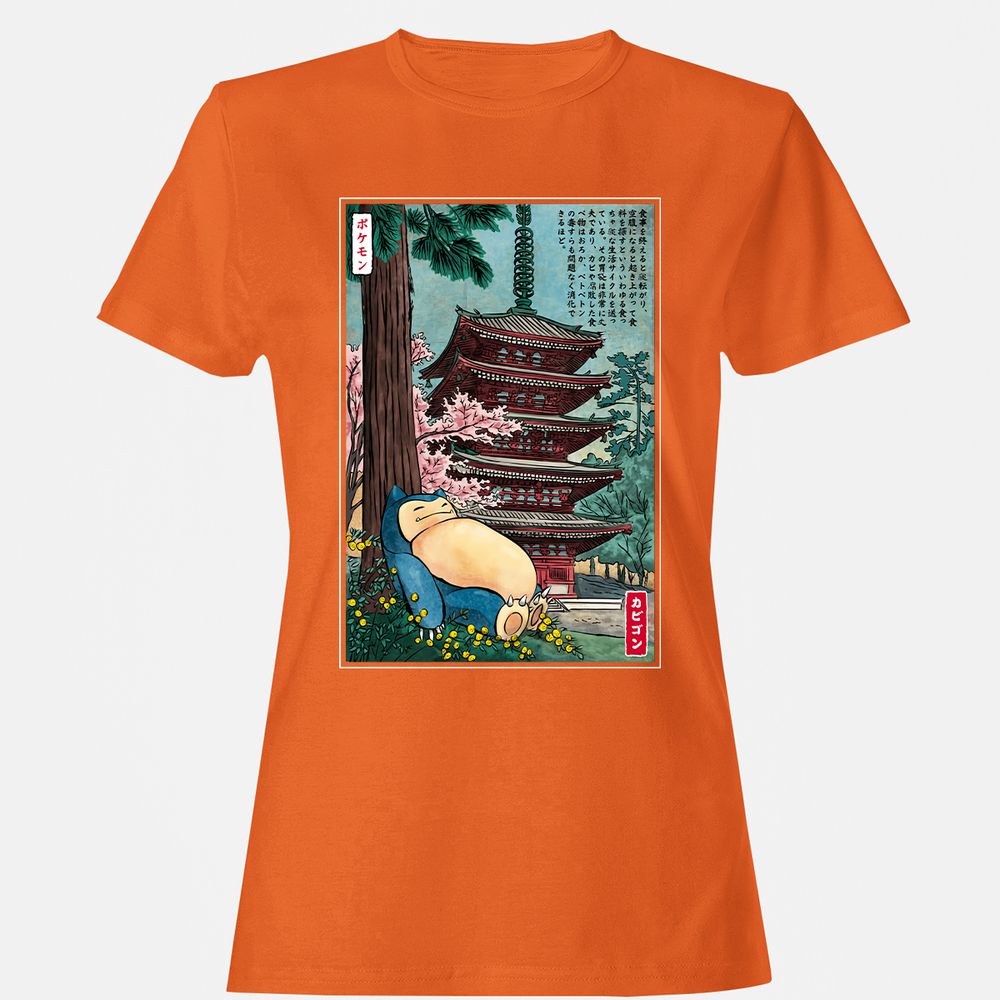 Women's T-Shirt - 3ECXWRP9 - Orange - 11