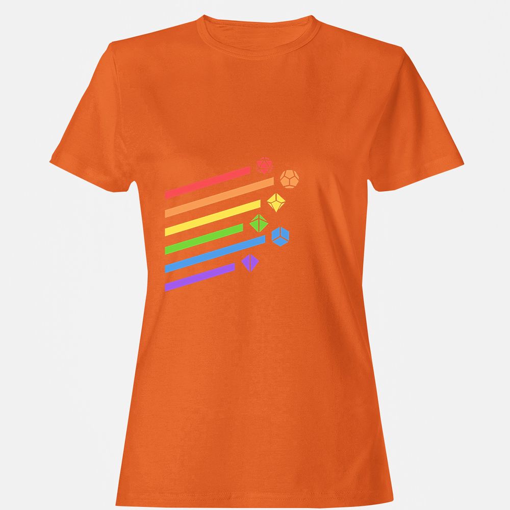 Women's T-Shirt - KDP8RLZS - Orange - 11