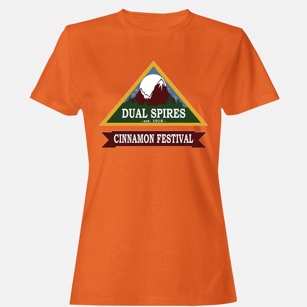 Women's T-Shirt - 2A6AHNHF - Orange - 11